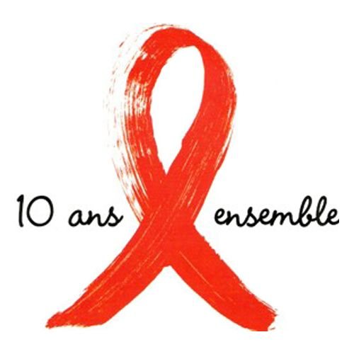 Pochette de 10 ans ensemble (Sidaction)