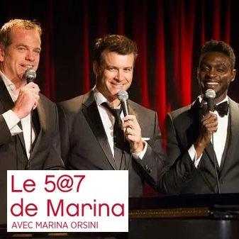 Corneille, Garou et Roch Voisine @ Le 5à7 de Marina