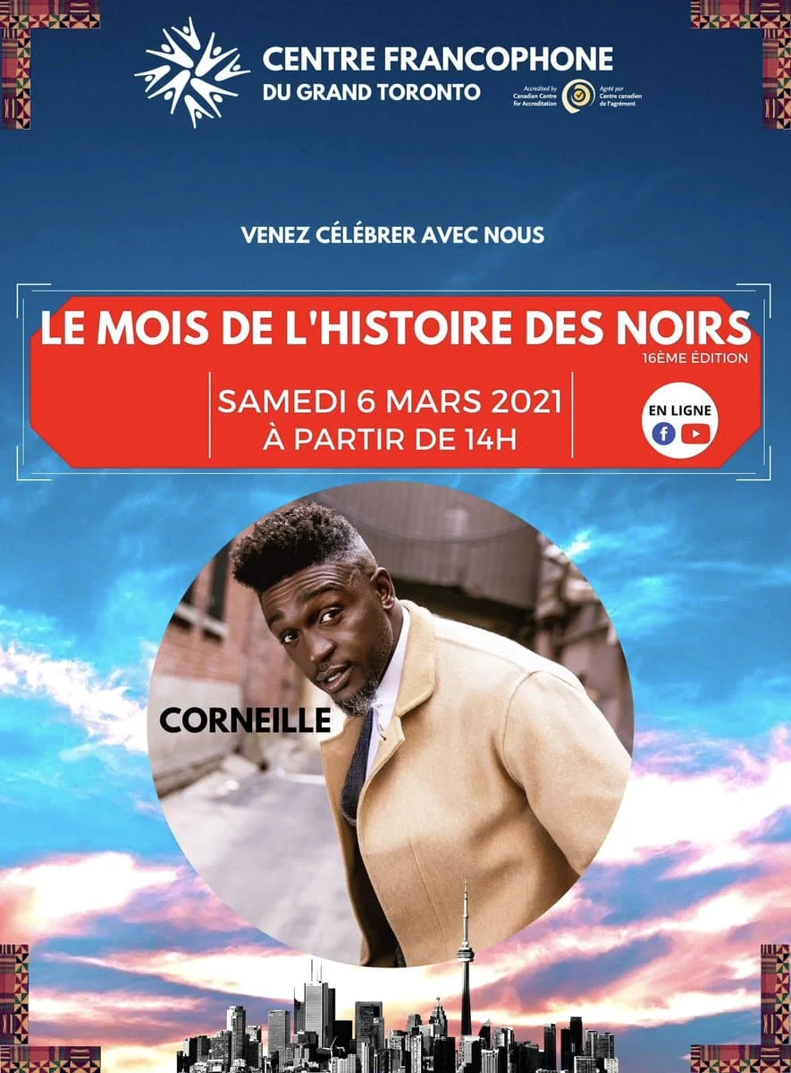 Célébration du mois de l’histoire des noirs avec Corneille