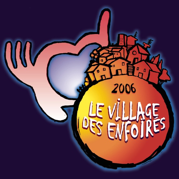 Pochette : Les Enfoirés - Le temps qui court (Le village des Enfoirés)