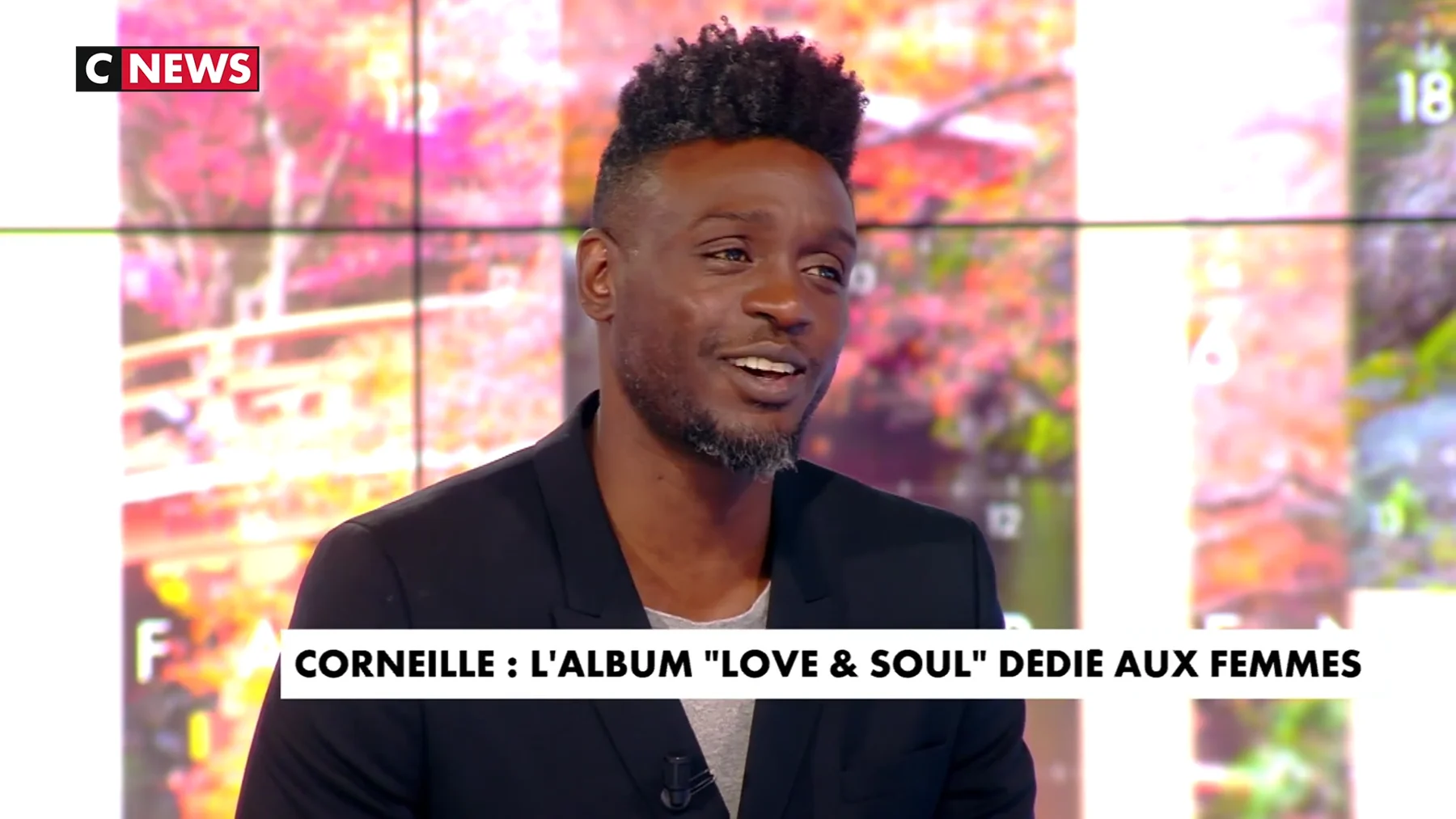Corneille dans « L’info qui fait du bien » sur CNEWS
